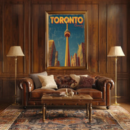 Toronto Skyline Poster