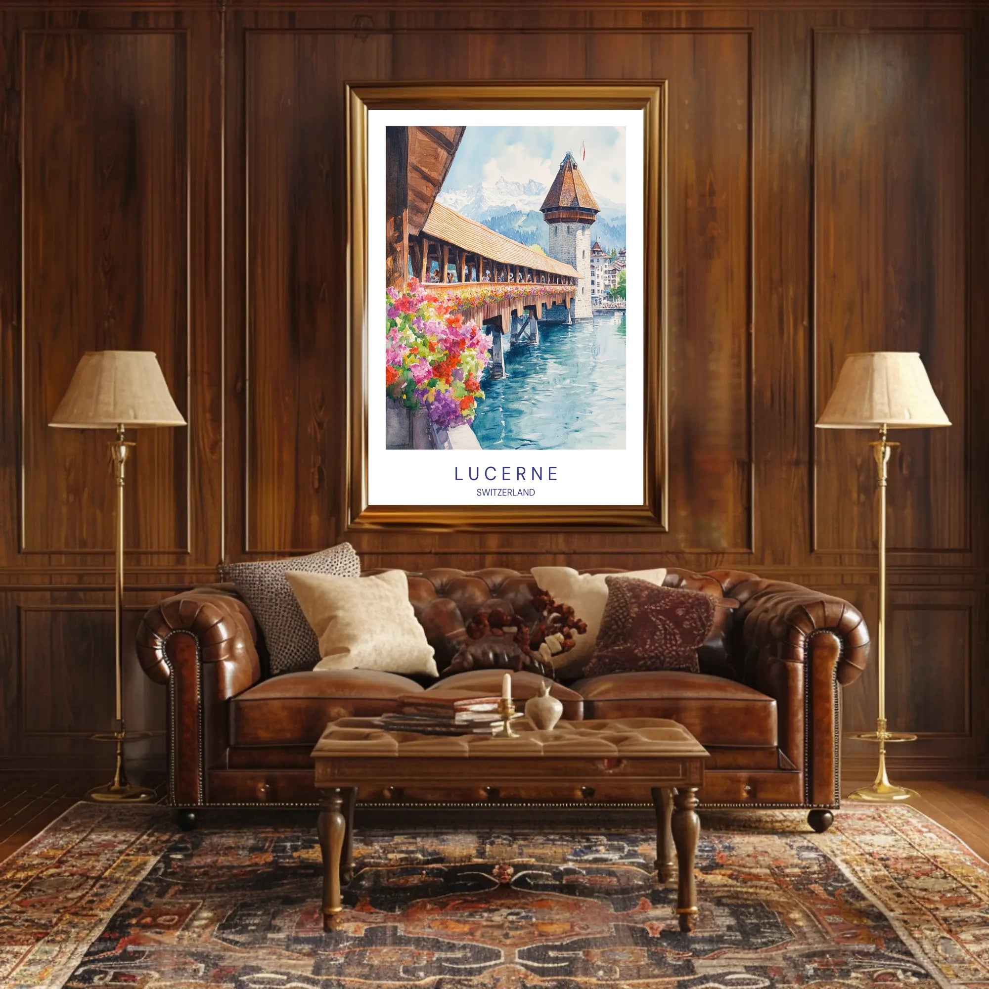Lucerne Charm Poster PosterGoat
