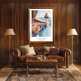 Lucerne Charm Poster PosterGoat