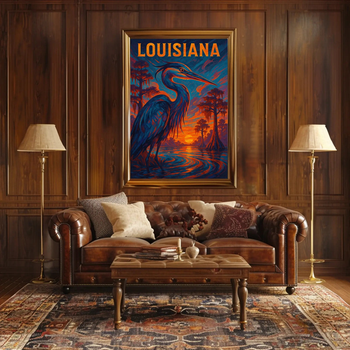Louisiana Wildlife Poster