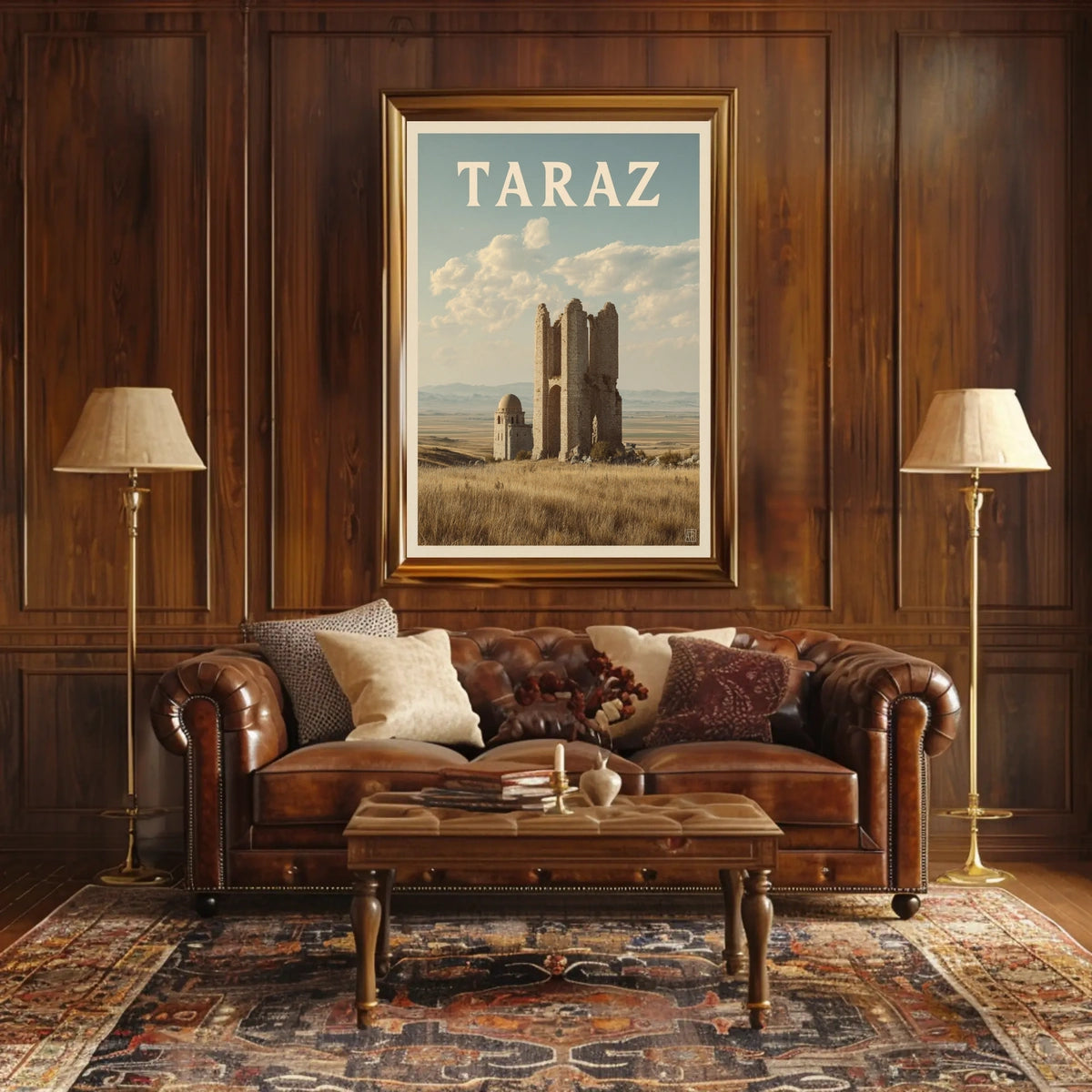 Taraz Ancient Ruins Poster
