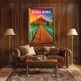 Bora Bora Paradise Poster
