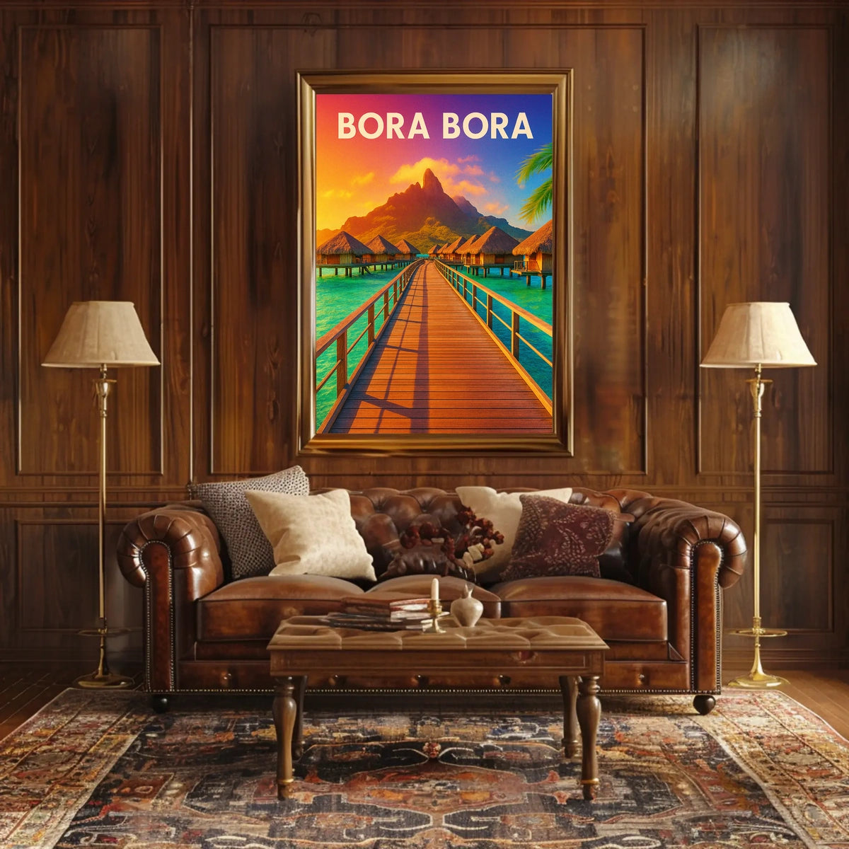 Bora Bora Paradise Poster