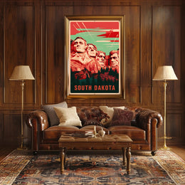 Mount Rushmore in South Dakota Poster