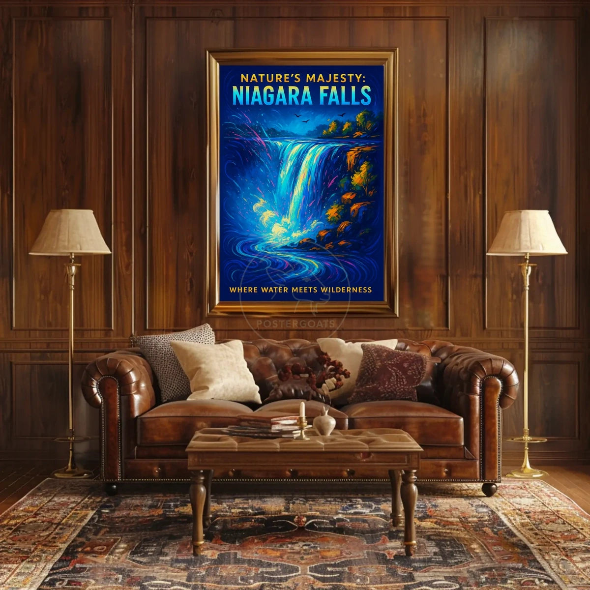 Niagara Falls Adventure Travel Poster