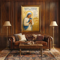 Saint Teresa of Calcutta Poster PosterGoat