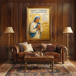 Saint Teresa of Calcutta Poster PosterGoat