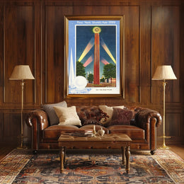 The Star Pylon 1939 Worlds Fair Poster Abstract Wall Art