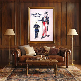 Uncle Sam Navy Vintage Military Recruitment Poster