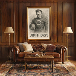 Jim Thorpe Athletic Legend Poster