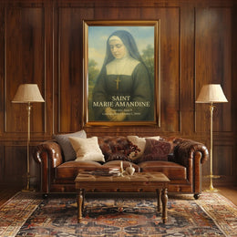 Saint Marie Amandine Poster