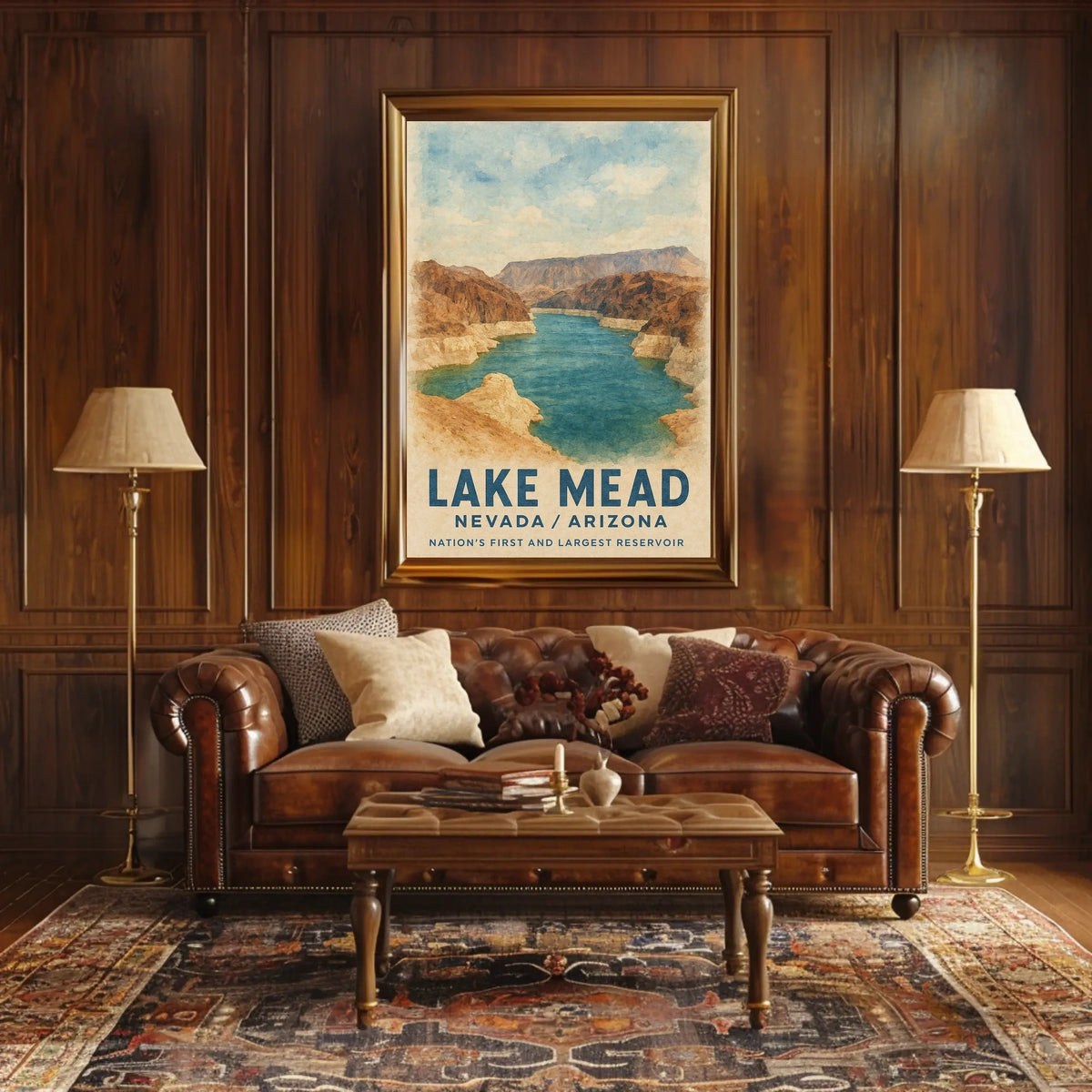 Lake Mead NationS First And Largest Poster