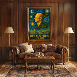 Gerald Ford 38th President Poster