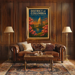 District Of Columbia Poster For History Lovers Modernity