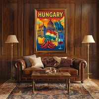 Vibrant Hungary Poster