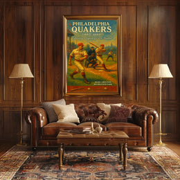 Philadelphia Quakers Celebrating A Poster
