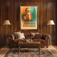Santa Claus Cozy Christmas Iconic Art Print Cultural or Heritage Poster