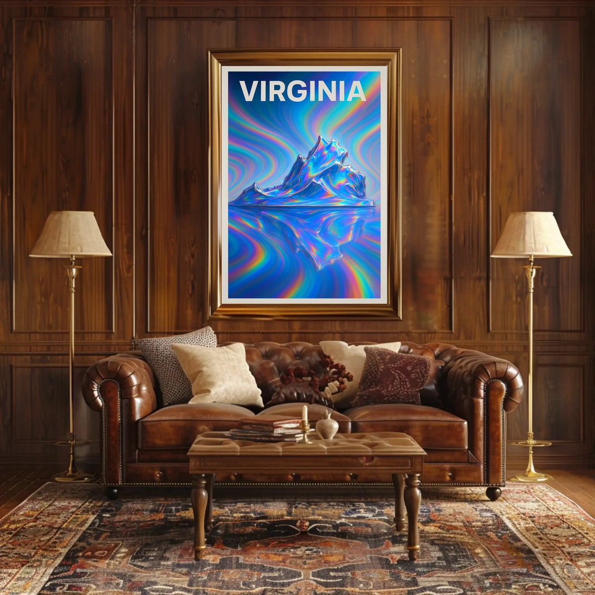 Virginia Vibrant Reflections Poster