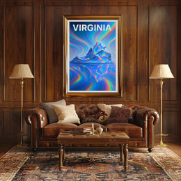 Virginia Vibrant Reflections Poster