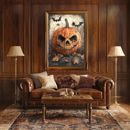 Haunted Pumpkin Poster