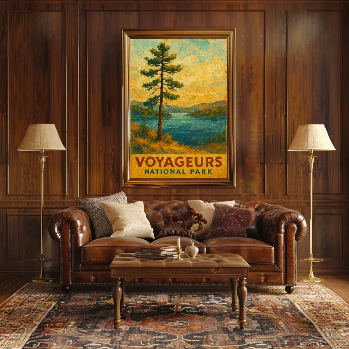 Voyageurs National Park Poster
