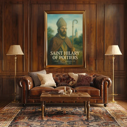 Saint Hilary Of Poitiers Poster