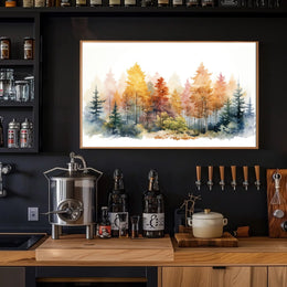 Autumn Forest Serenity Poster