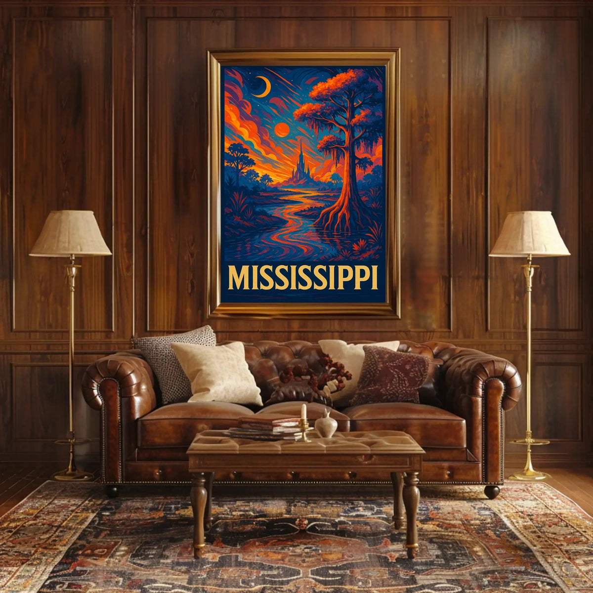 Mississippi Dreamscape Poster