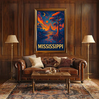 Mississippi Dreamscape Poster