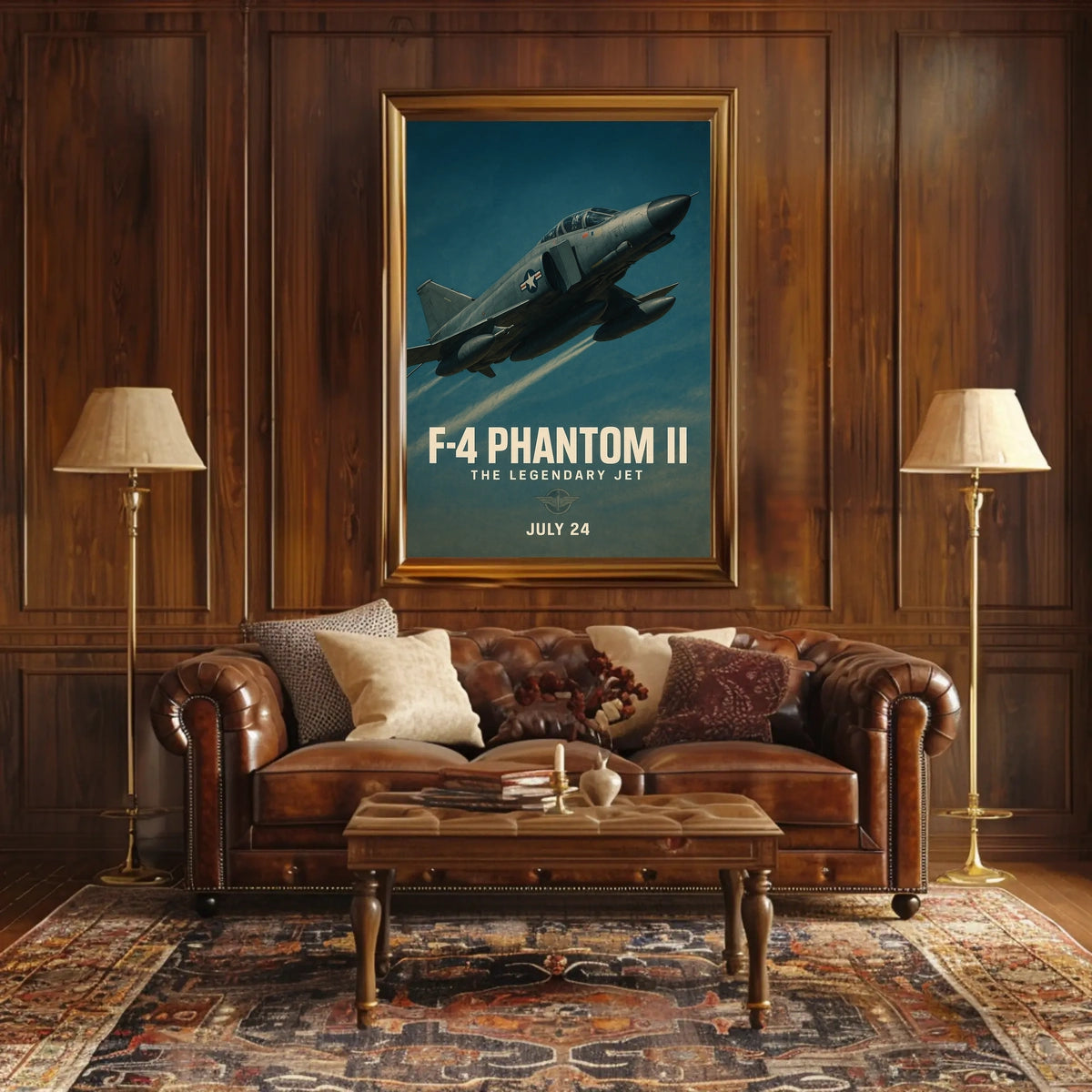 F-4 Phantom Ii The Legendary Jet Poster