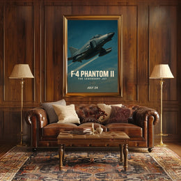 F-4 Phantom Ii The Legendary Jet Poster