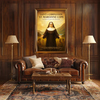 Saint of Compassion St. Marianne Cope Poster PosterGoat