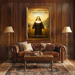 Saint of Compassion St. Marianne Cope Poster PosterGoat