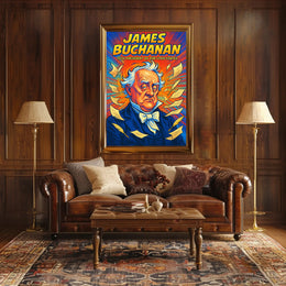 James Buchanan 15th President Poster PosterGoat