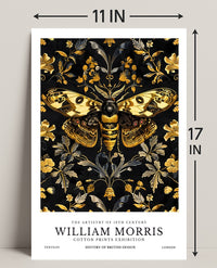 The Artistry of 19th Century Textiles Cultural Poster