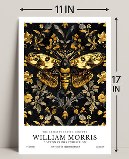 The Artistry of 19th Century Textiles Cultural Poster