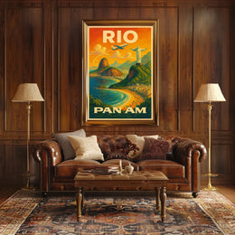 Rio Pan Am Travel Poster