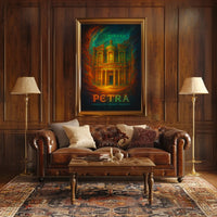 Petra Echoes of Ancient Majesty Poster
