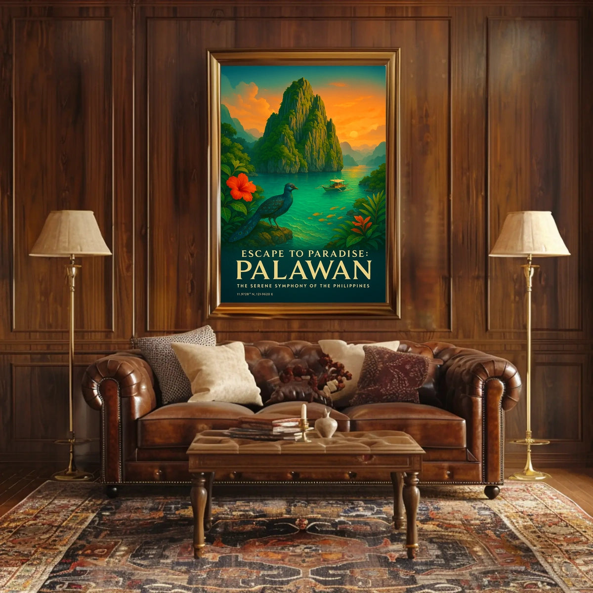 Escape to Paradise Palawan Poster