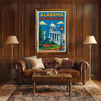 Alabama Montgomery Poster