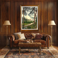 Scenic Landscape With Pathway Poster