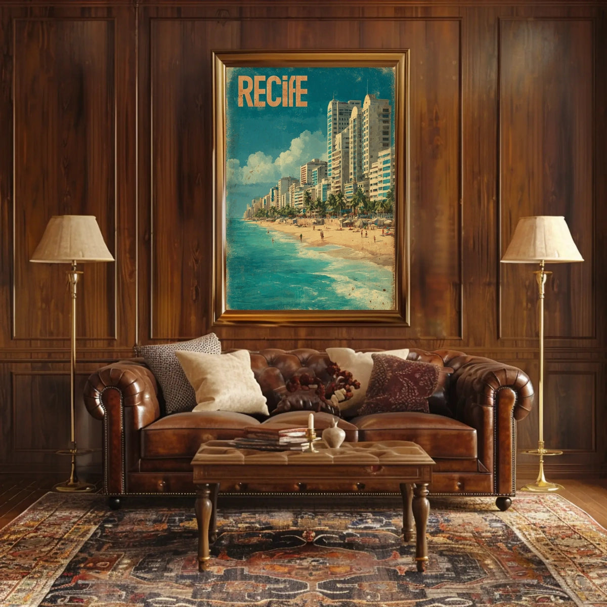 Recife Beachfront Poster
