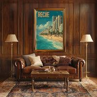Recife Beachfront Poster