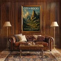 City Of Rocks National Reserve Poster