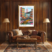 San Francisco Flower Market Poster PosterGoat