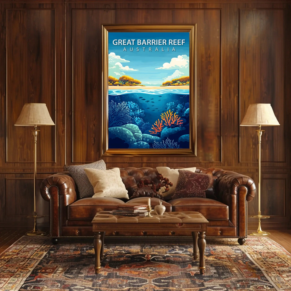 Great Barrier Reef Australia Poster
