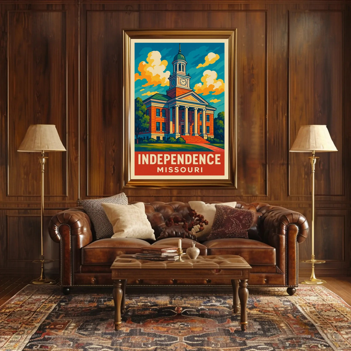 Independence Missouri Historic Poster