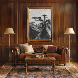 Christ The Redeemer Over Rio Poster