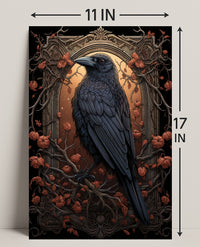 The Enigmatic Raven Poster