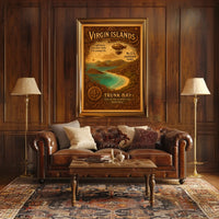 Virgin Islands Trunk Bay Poster